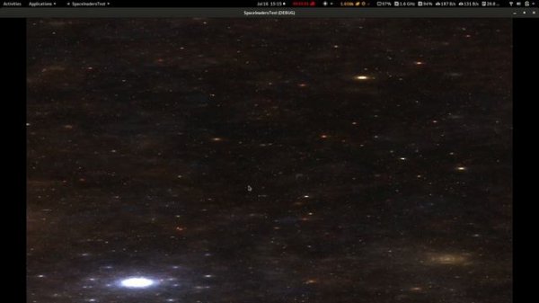 Godot 3.2.2 complex shader build for my game Space In Others