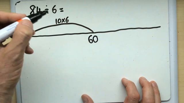 Division 2 numberline with chunks of the divisor смотреть онлайн