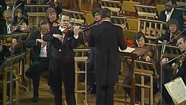 Eduard Grach Plays Brahms Violin Concerto, Op. 77 - Video 1981