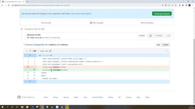 Curso de Git e GitHub #10 Pull Request смотреть онлайн