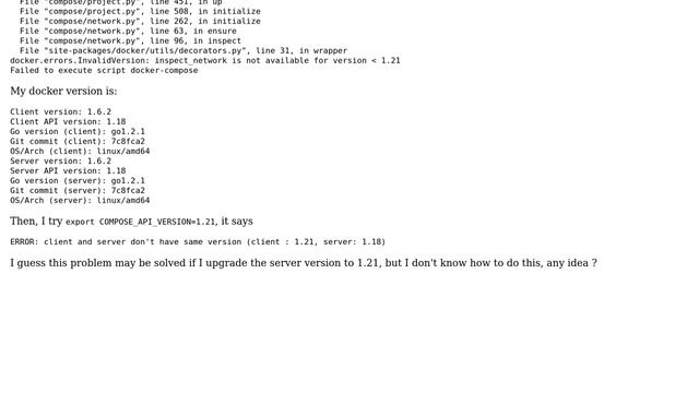 Ubuntu: How to upgrade docker server version? смотреть онлайн