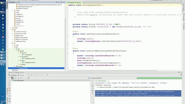 Tutorial 2: IDEA config, unit tests, example setup смотреть онлайн