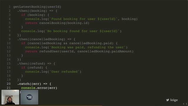 NodeJS One Africa 2023: Luciano Mammino - The evolution of async JavaScript and its patterns смотреть онлайн