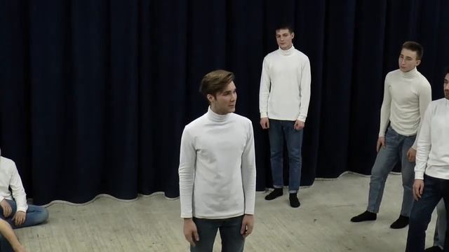 Зачет по сценической речи. Режиссерская группа. Педагог - Е.В. Ласкавая смотреть онлайн