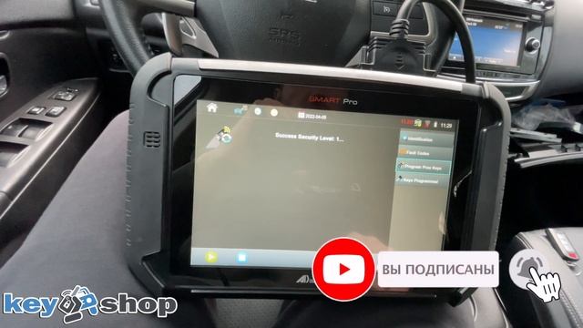 Программирование ключа Mitsubishi Outlander Sport (ASX) Кривой Рог / добавить ключ smart pro смотреть онлайн