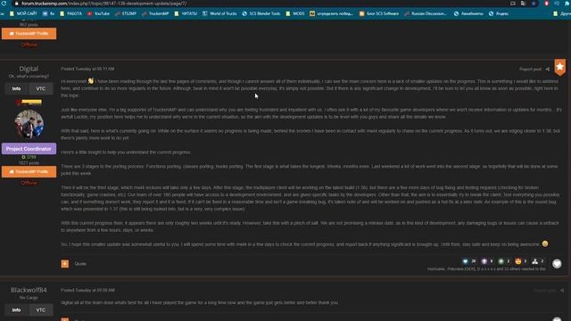 Про новый грузовик и мультиплеер под 1.38 - новости ETS 2 ATS смотреть онлайн