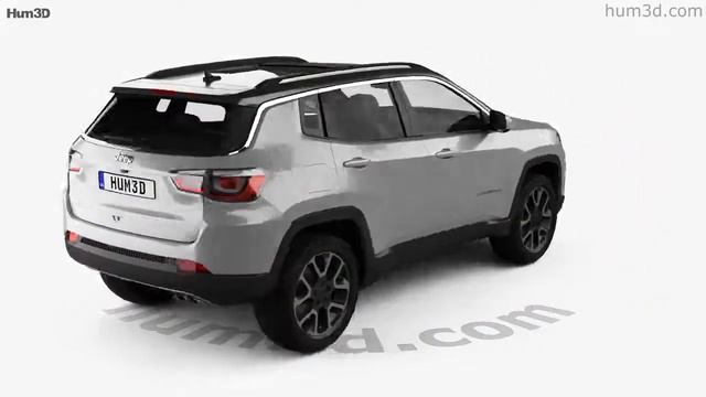 Jeep Compass Limited 2016 3D model by Hum3D.com смотреть онлайн