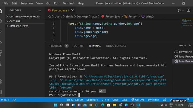 Constructor and this keyword in java | Java Placement Course With Data Structure And Algorithms. смотреть онлайн