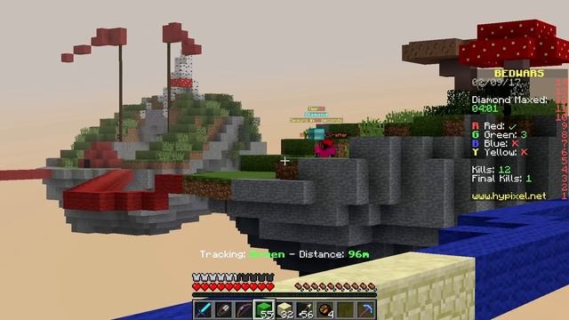 ОСТАЛСЯ 1 ПРОТИВ 4! СКРЫТАЯ ЗАЩИТА КРОВАТИ НА БЕД ВАРСЕ! - (Minecraft Bed Wars) смотреть онлайн