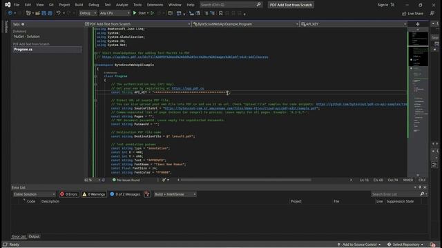 How to Create PDF from Scratch in C# using PDF.co Web API смотреть онлайн