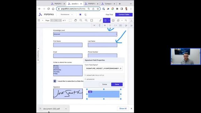 Live Demo of PSPDFKit SDK — March 2023 смотреть онлайн