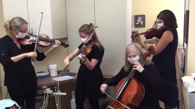 #4 string quartet while at dentist