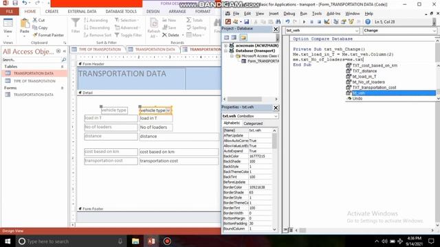 How to create Auto filling forms in Ms access смотреть онлайн