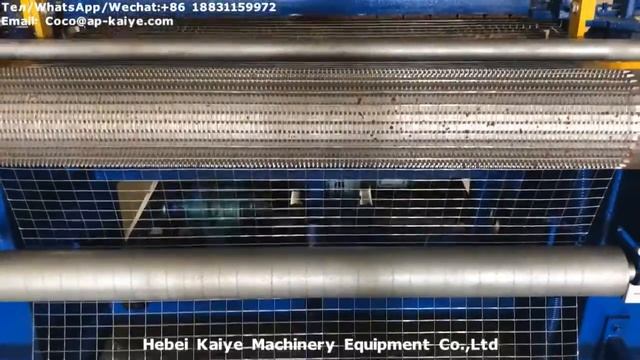 Автоматическая сварочная машина для сварки рулонной сетки проволочной сетки