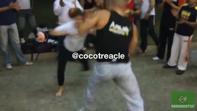 FUNNY CAPOEIRA!! Ninja turtle of circle!! смотреть онлайн