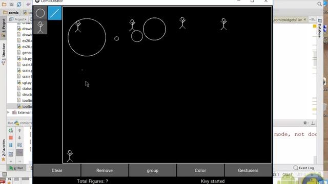 Kivy (python for android)- динамическое рисование. смотреть онлайн