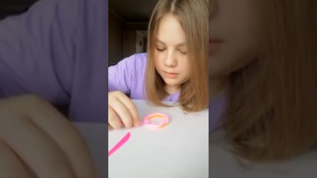 Пончики из лёгкого пластилина ? смотреть онлайн