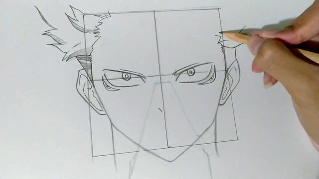 How To Draw Itadori Yuuji - Step By Step [Jujutsu Kaisen]