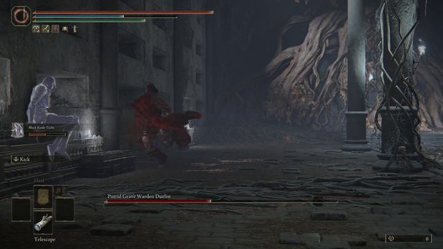 【Elden Ring】Black Knife Tiche +10 vs Putrid Grave Warden Duelist смотреть онлайн