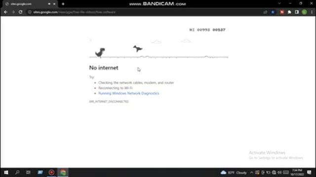 Chrome Dino Game Hack | Hacking dino game | Dino Unlimited score in PC | Offline dino game | смотреть онлайн