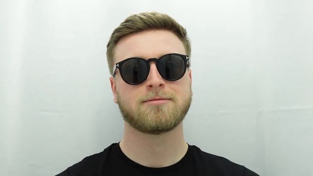 Tom Ford Sunglasses Ian 0591 01A Male Fit Guide смотреть онлайн