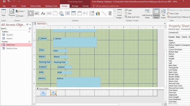 How to add Navigation Buttons in Access смотреть онлайн