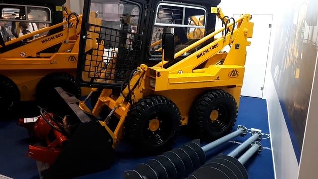 Мини погрузчики МКСМ на bauma CTT RUSSIA 2019 смотреть онлайн