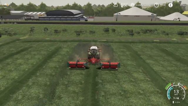 GREAT YIELDING ALFALFA! | Chellington Farm FS19 | Episode 10 смотреть онлайн