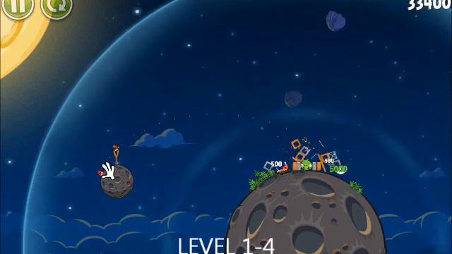 Angry Birds Space PIG BANG 1-1 T0 1-5 Level 1 to 5 (3 STAR) смотреть онлайн
