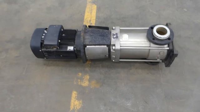 Grundfos CR Pump w/ 10 HP Motor & Stainless Steel. смотреть онлайн
