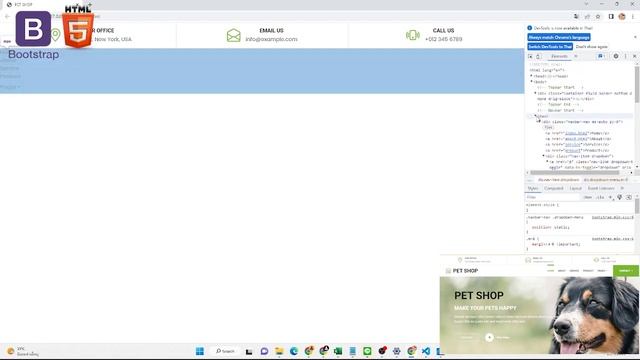 E-Commerce PET SHOP EP.1 LANDING PAGE (HTML+BOOTSTRAP+CSS) смотреть онлайн