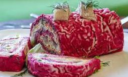 Салат под шубой в рулете из лаваша смотреть онлайн