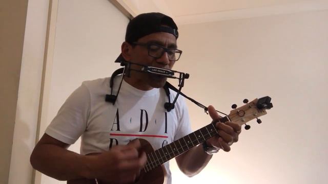 Somewhere over the rainbow | Ukulele & harmonica cover смотреть онлайн