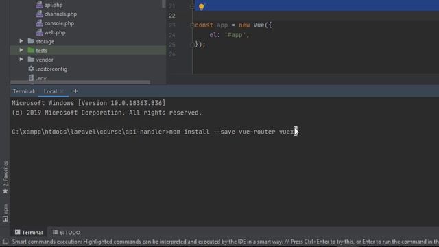 04- بناء الـ API بشكل احترافي باستخدام Laravel - بناء SPA باستخدام VueJS смотреть онлайн