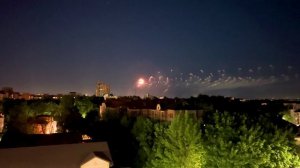 Салют для ленивых! Смотрим из окна. Ярославль. День города 2023.