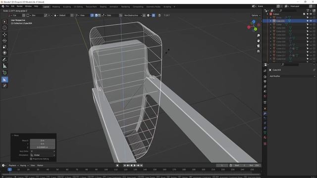 Modeling Time-lapse | Ak-47 | Blender | Free Download смотреть онлайн