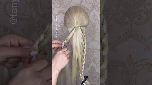 Красивая Прическа ? на длинные волосы смотреть онлайн