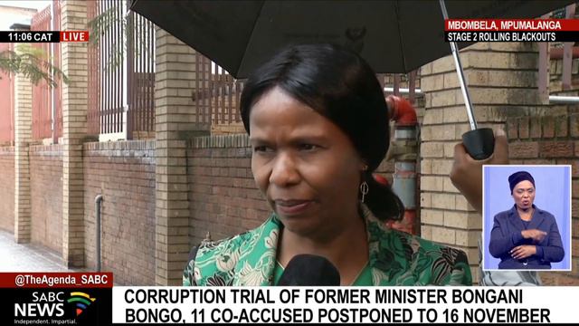 Fraud and corruption trial of former State Security Minister Bongani Bongo, 11 co-accused postponed смотреть онлайн