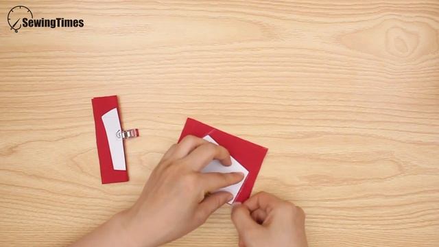 DIY FABRIC PURSE WALLET SEWING TUTORIAL | 지갑만들기 | no bias | zipper pocket | pattern [sewingtimes] смотреть онлайн