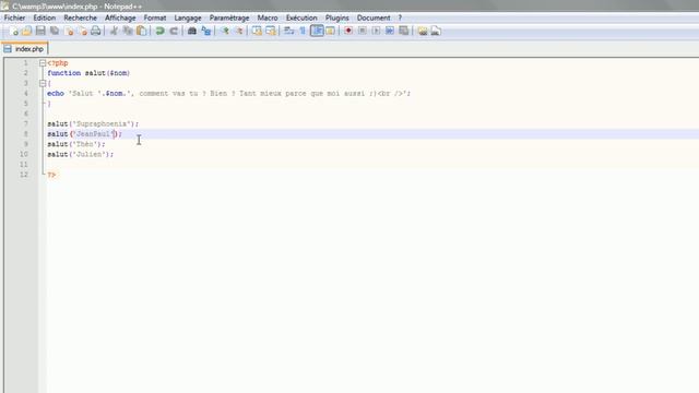 Créer un site web - Apprendre le PHP (#5 Les fonctions) смотреть онлайн