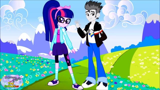 My Little Pony Coloring Book Twilight Sparkle Flash Sentry Kids Surprise Egg and Toy Collector SETC смотреть онлайн