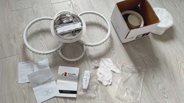 Люстра Rilon Lighting - установка и обзор смотреть онлайн