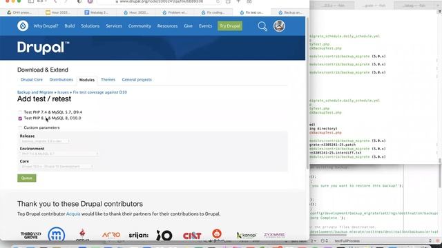 D10 compatibility for modules; Contrib Half Hour, 2022-09-15 смотреть онлайн