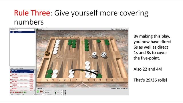 Backgammon: Point Switching (Lesson 32) смотреть онлайн