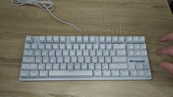 Red Square Keyrox TKL Skeleton — Тайпинг