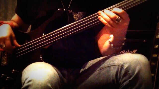 Washburn Fretless Bass - Impro смотреть онлайн