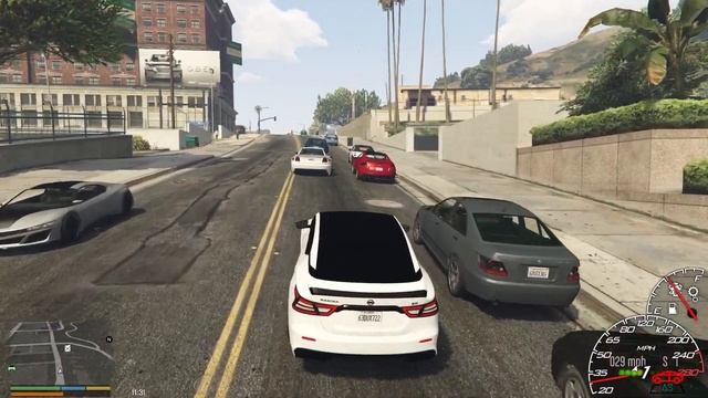 850hp 2022 Nissan Maxima SR- Amazing Sound- GTA 5 Mods смотреть онлайн