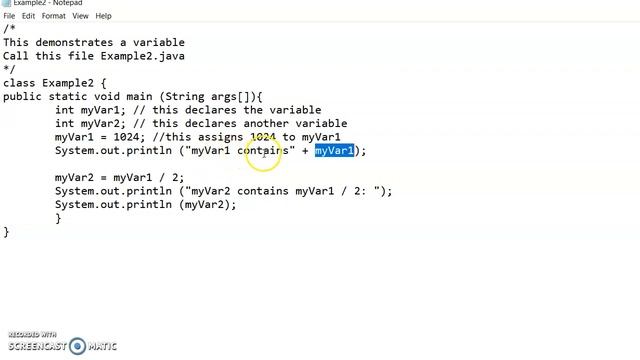 CIS18A Lab 1 MVC: Using Variables and Arithmetic Operators in Java programs Example 2 смотреть онлайн