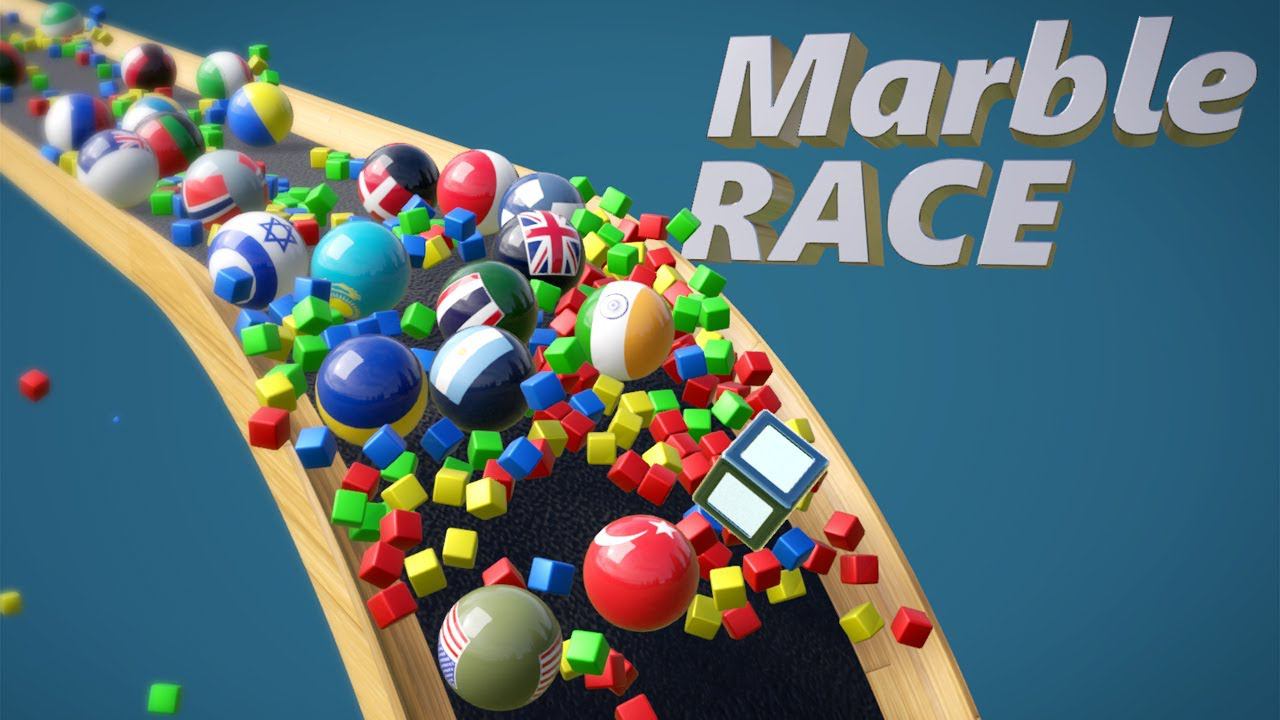 Marble Run Race #8: Championship. Relaxing and Fun Video. ASMR. смотреть онлайн