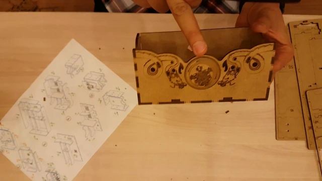 Сборка органайзера Assembling The Organizer Восходящее солнце   Rising Sun скорость 700 60 кадров